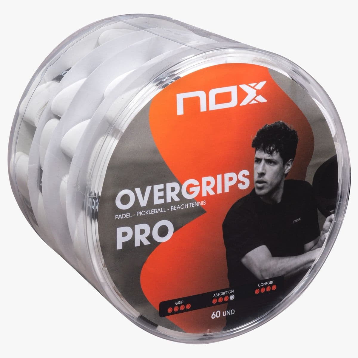 Padel Pro Overgrips White (x60)