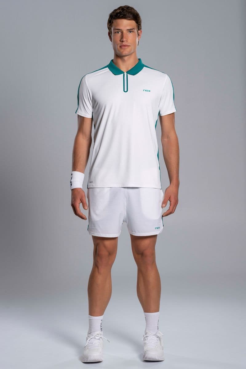 PRO White/Ivy Green Polo