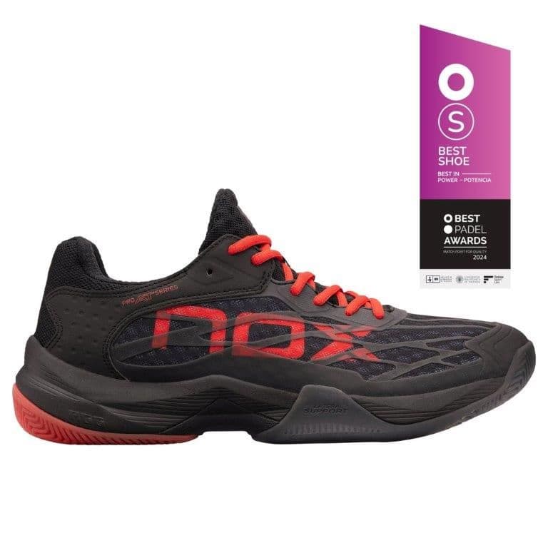 SHOES AT10 LUX BLACK RED